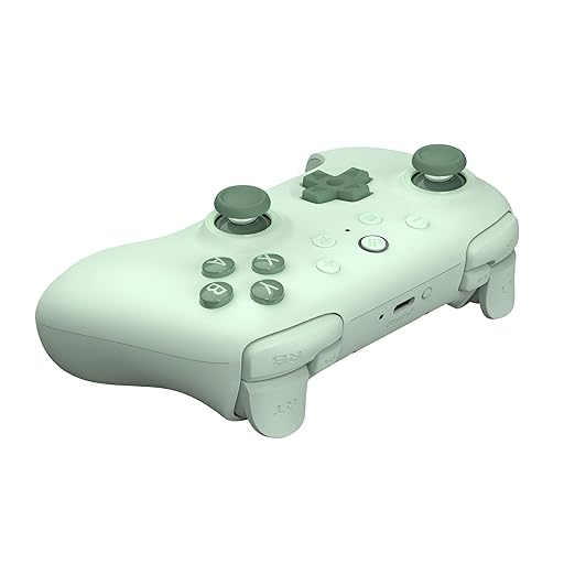 klndcorner Ultimate 2C Wireless Controller for Windows PC and Android, with 1000 Hz Polling Rate, Hall Effect Joysticks and Triggers, and Remappable L4/R4 Bumpers (Green)