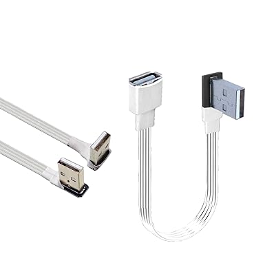 Klndcorner USB 2.0 Extension Cable Supports Printers Keyboards Game Headsets and Other Devices Extender Cord Durability USB Extension Cable