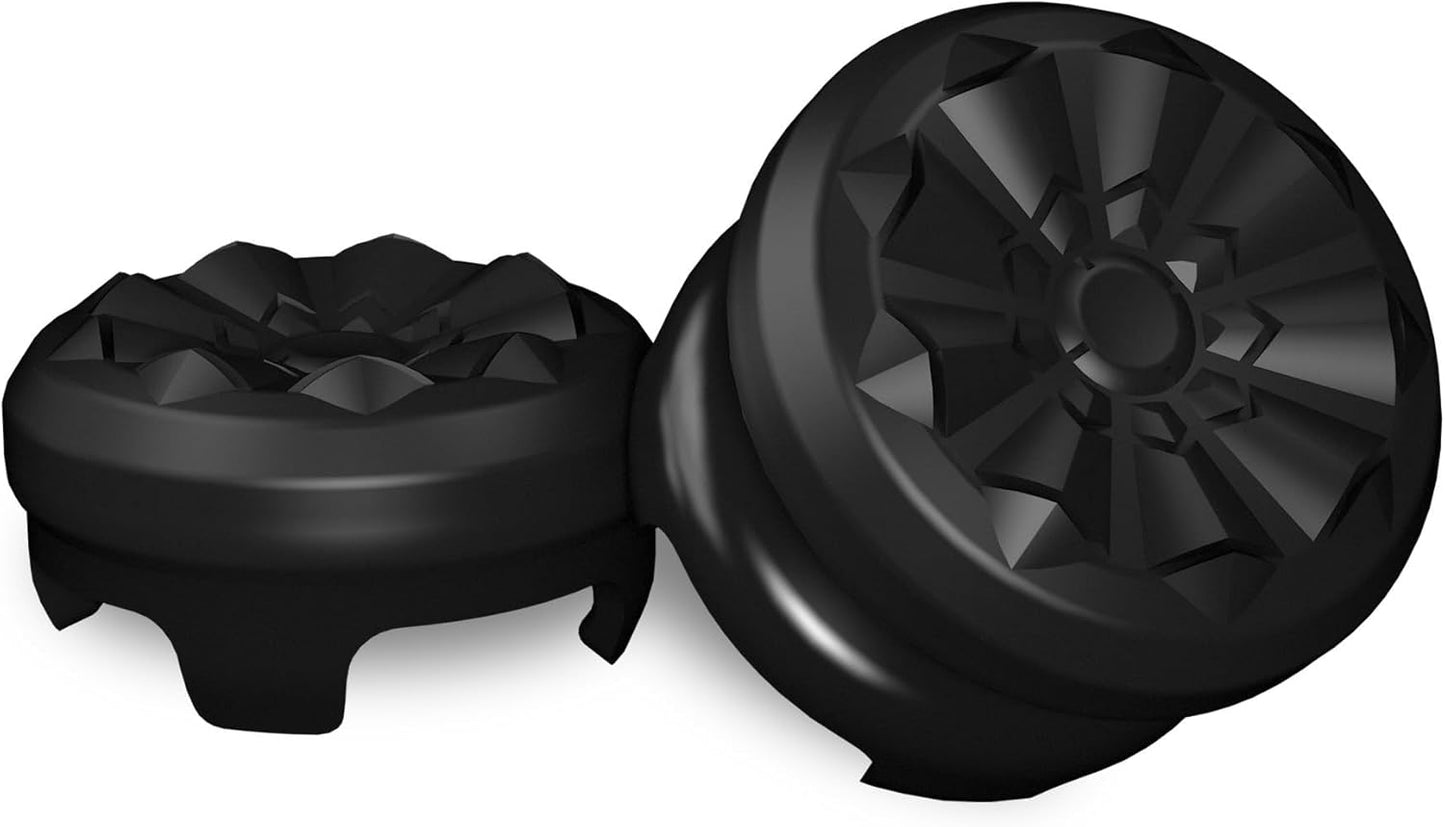 klndcorner  Aim Boost Kit for PlayStation 5 (PS5) and PlayStation 4 (PS4) Controller | Includes Performance Thumbsticks and Precision Rings | Black Galaxy Edition
