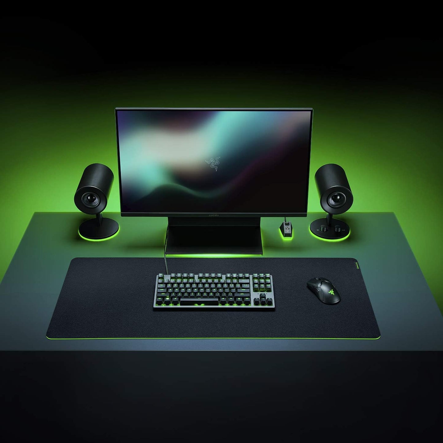 Klndcorner V2 Cloth Gaming Mouse Pad (XXL): Thick, High-Density Foam - Non-Slip Base - Classic Black