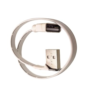 Klndcorner USB 2.0 Extension Cable Supports Printers Keyboards Game Headsets and Other Devices Extender Cord Durability USB Extension Cable
