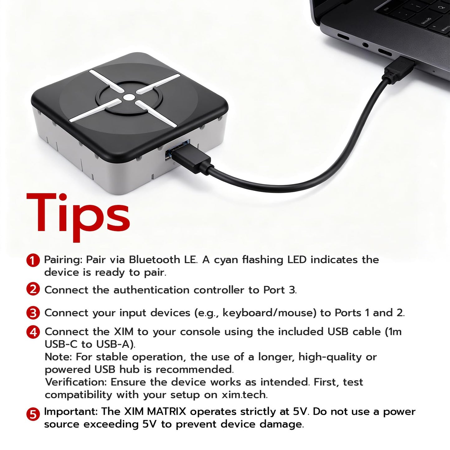 Klndcorner Matrix Multi-Input Adapter Converter for Xbox Series X/S, PS5, Xbox One, PS4, PC
