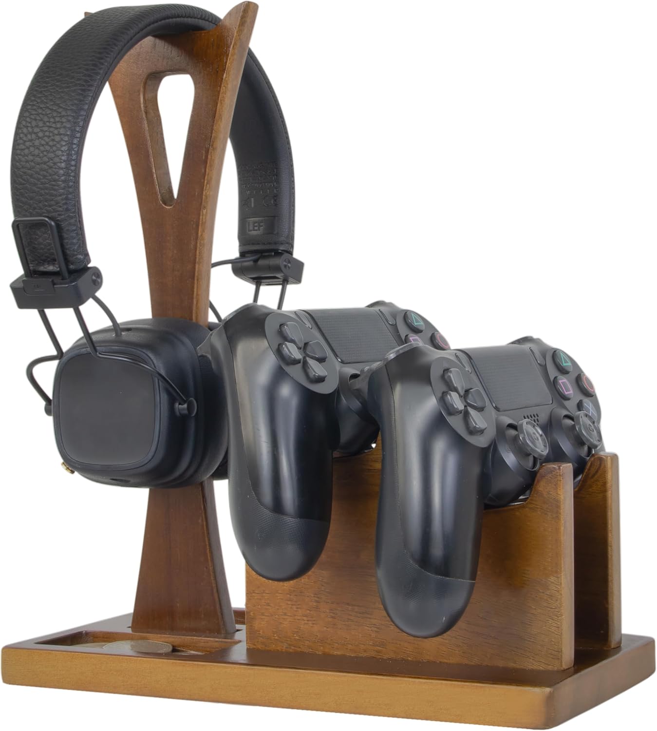 Klndcorner Game Controller Holder Gifts for Gamers to Organize Gaming Accessories & Headphone Holder, Unique Gamer Gifts Headset Stand Controllers Holders, Stylish Controller Stand Gaming Equipment