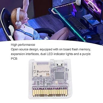 Klndcorner Game Backup Device, MCU Open Source Design Support for DS DSi 3DS Systems, with Sequential Read Speed up to 6MBs and Dual LED Indicators