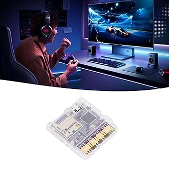 Klndcorner Game Backup Device, MCU Open Source Design Support for DS DSi 3DS Systems, with Sequential Read Speed up to 6MBs and Dual LED Indicators