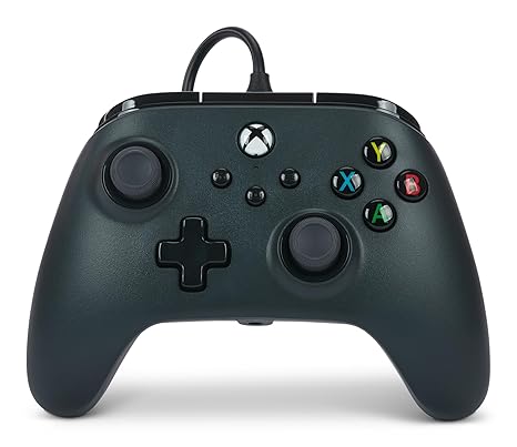 Klndcorner Wired Controller for Xbox Series X|S - Black, gamepad, wired video game controller, gaming controller, works with Xbox One and Windows 10/11